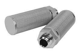 Customized 2μm SS316L Sintered Metal Filter 21*33*100